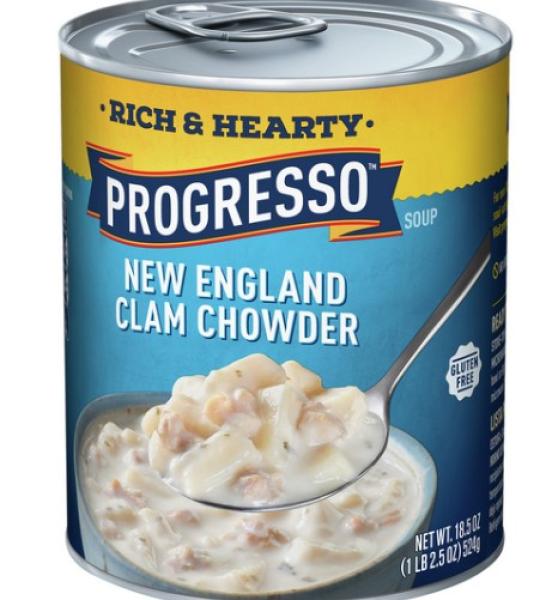PROGRESSO Rich & Hearty 'New England Clam Chowder' Muschelsuppe 524 gr